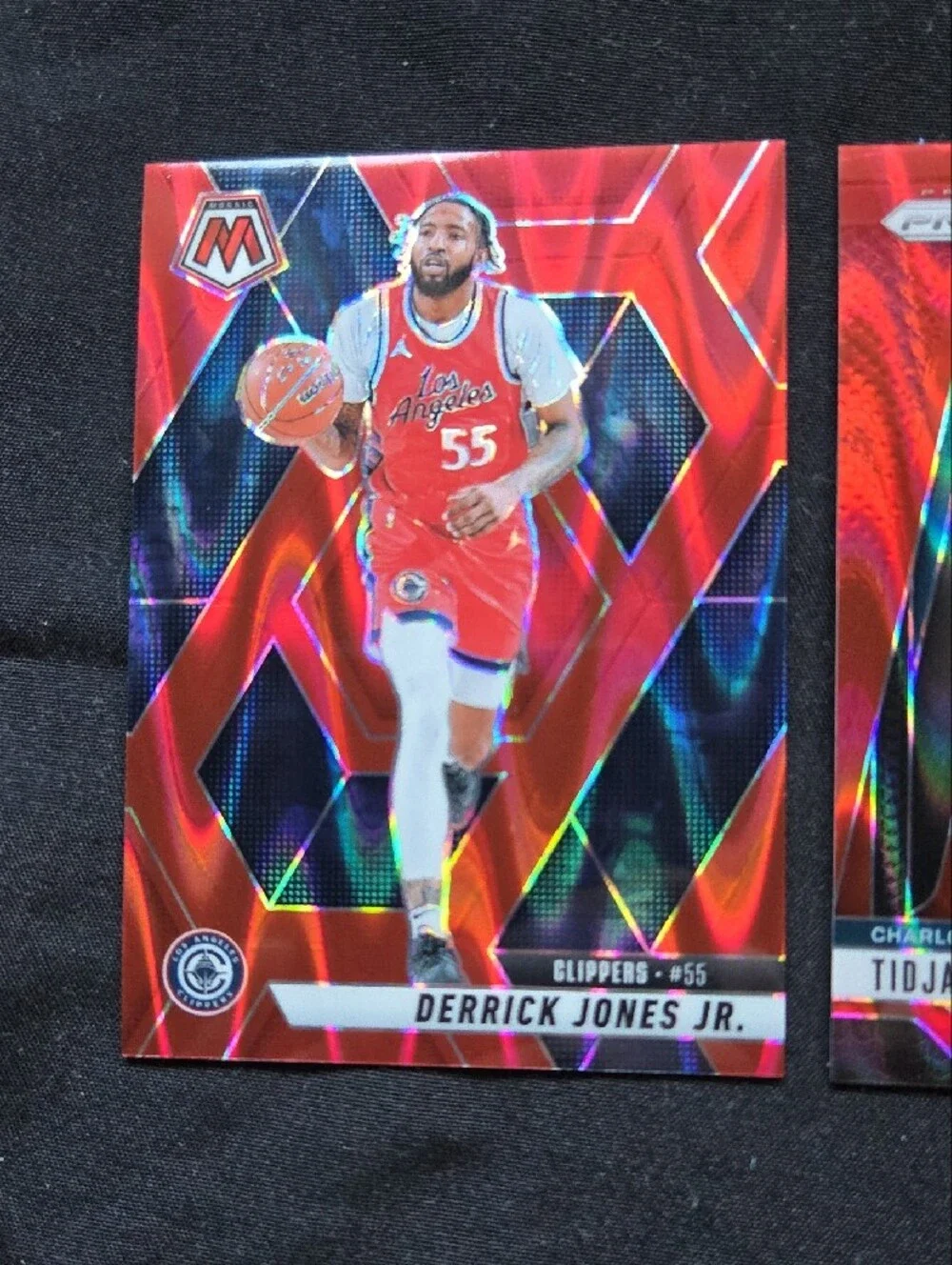 2 X 2025 Numbeted Basketball Cards- Derrick Jones & Tidjane Salaun
